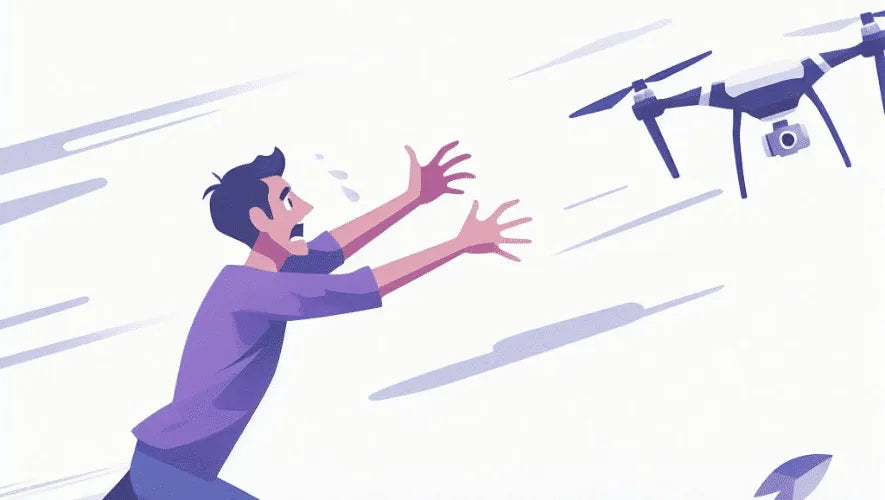 Drone’s GPS System Fails