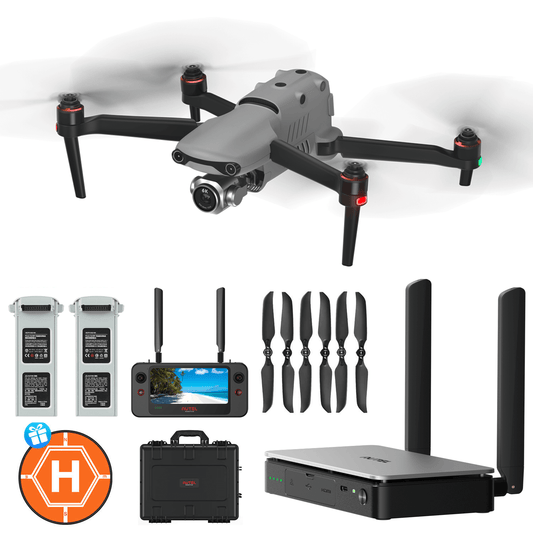 Autel Robotics EVO II Pro V3 Camera Drone Live Stream Bundle Grey