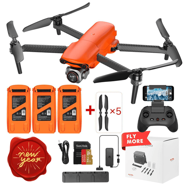Autel Robotics EVO Lite+ Drone Fly More Combo Orange