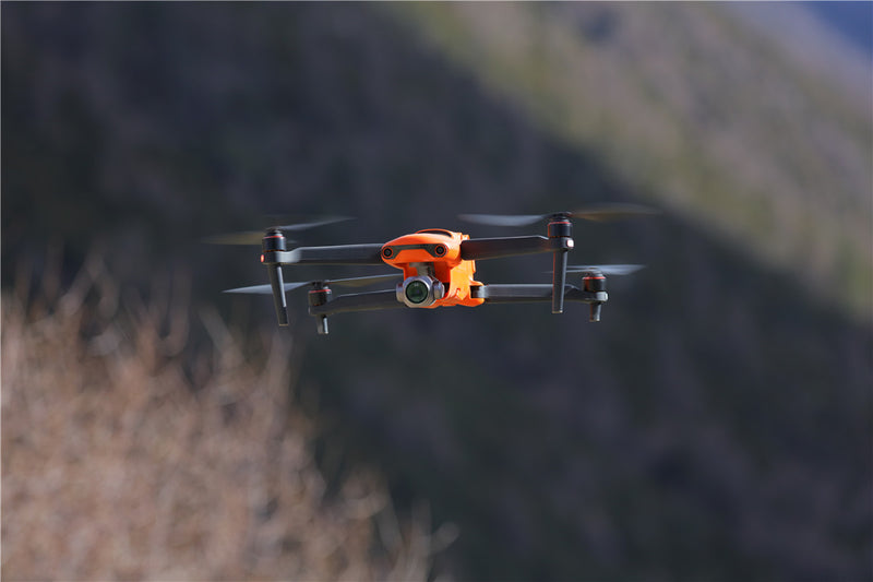 How Can I Resume My Drone Mission After Replacing Its Battery?