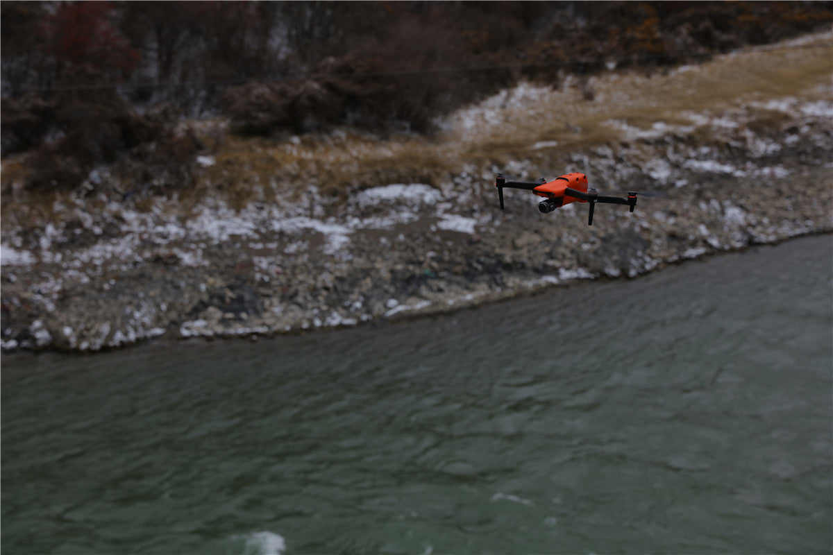 Drone Falls Into The Water