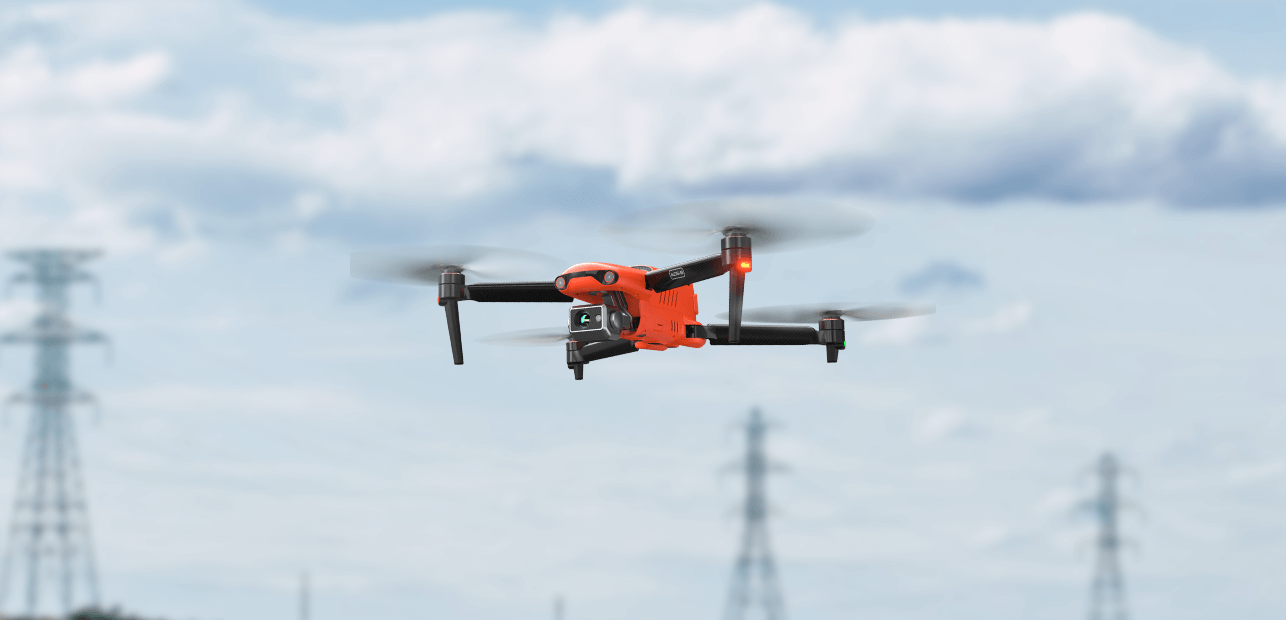 steam line leaks with drone-borne thermal imaging