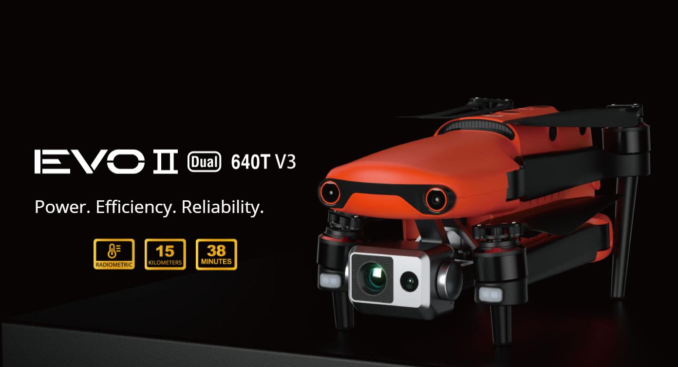 Autel EVO II Dual 640T V3: 8K Thermal Imaging Long-range Drone