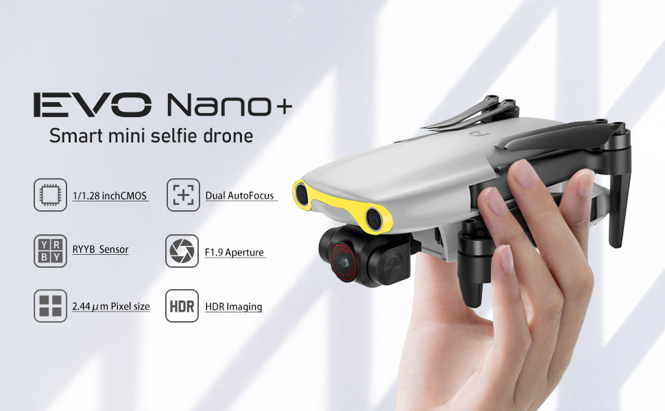 Mini Autel EVO Nano+ drone design highlights