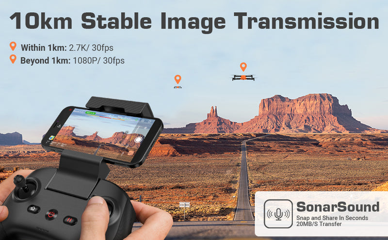4K Camera Autel Robotics Nano+ Drone In Action