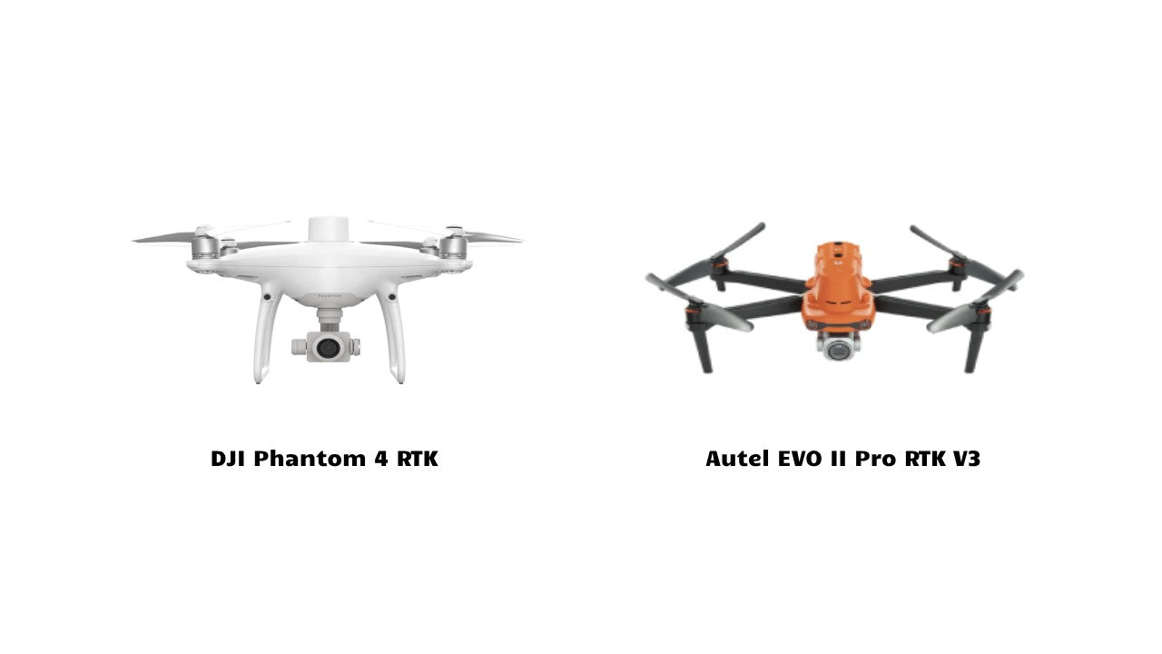Autel EVO II Pro RTK VS Phantom 4 RTK Drone