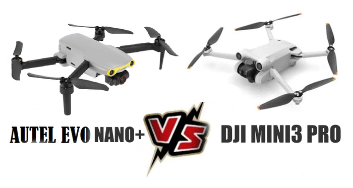 Autel EVO Nano Plus vs DJI Mini 3 Pro Drone