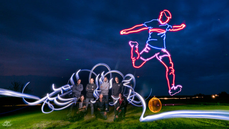 Drone Light Painting Art: Incredibly Wonderful Performance