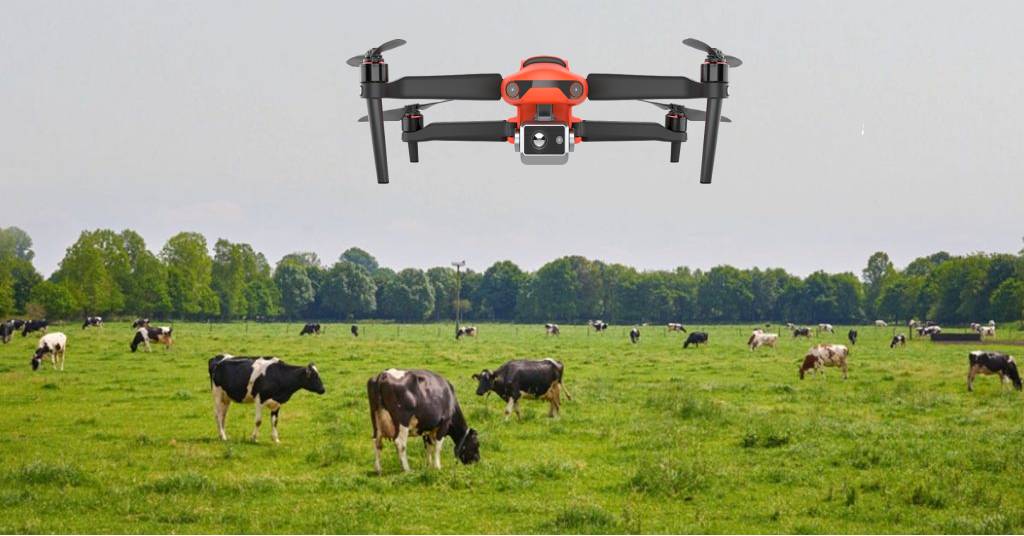 Surveillance Drones Prevent Theft and Protect Farms Safe