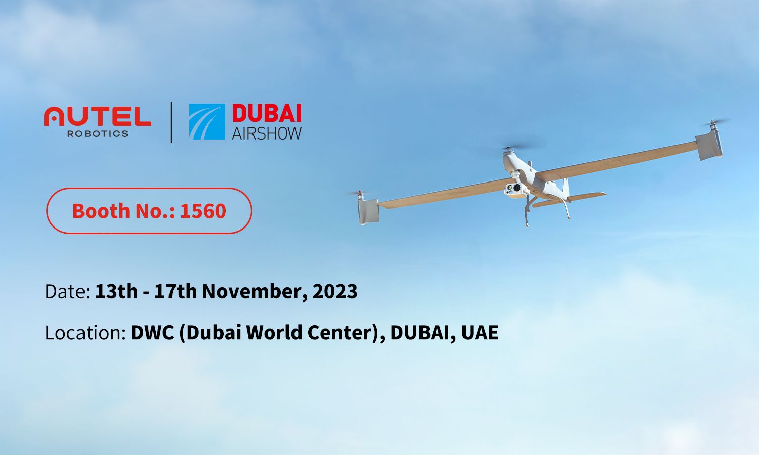 Autel Robotics At Dubai Airshow 2023