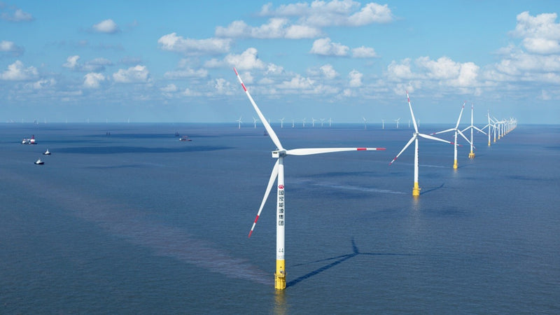 Drone Inspection Of Offshore Wind Farms