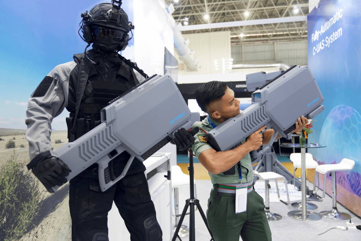 LIMA2023 Showcases SkyFend C-UAS products