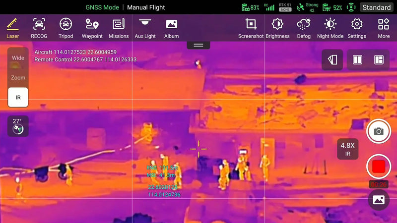 Thermal Imaging Drone Temperature Measurement Modes and Usage Scenarios