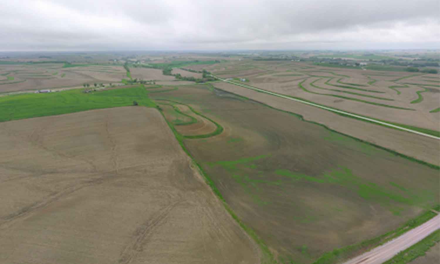 Agricultural UAV drone farmland planning