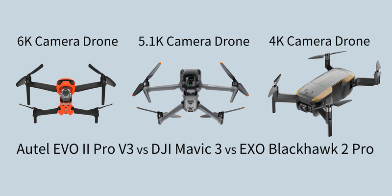 Best Camera Drones: 6K vs. 5.1K vs. 4K