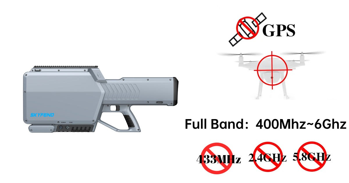 Gun-Type Drone Jammer Skyfend AFA100