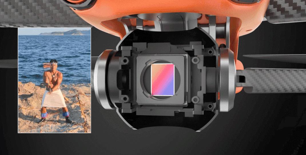 What is Drone PDAF+CDAF Focusing Technology?