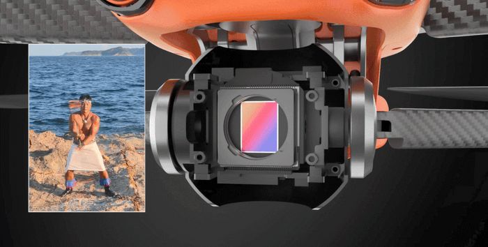 What is Drone PDAF+CDAF Focusing Technology?