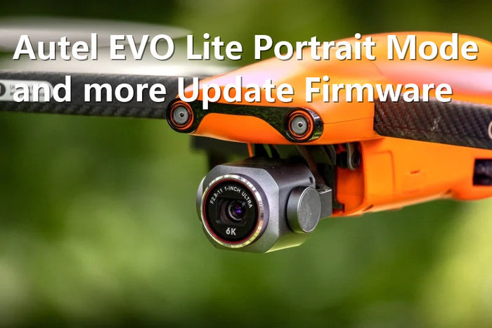 Autel EVO Lite+ Drone Firmware Upgrade Dynamic Tracking Support