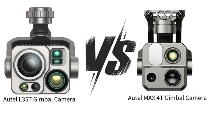 Autel MAX 4T Gimbal Camera VS Autel Alpha Gimbal Camera