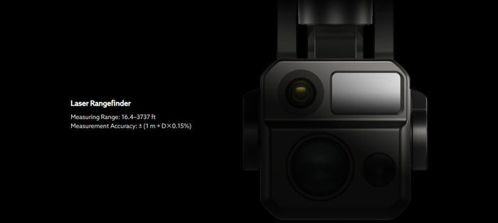 Drones with Laser Rangefinder