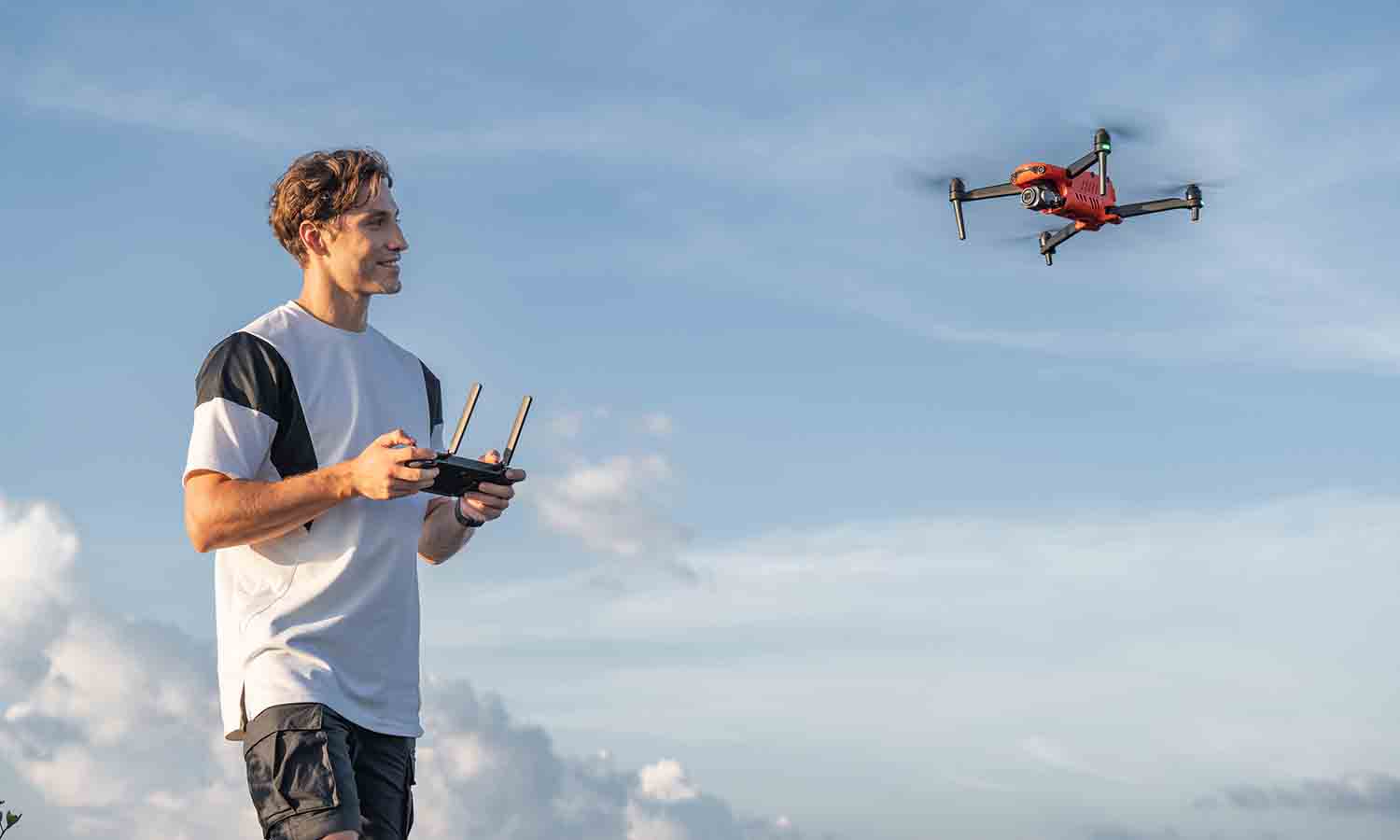 Detect drone in autel sky app