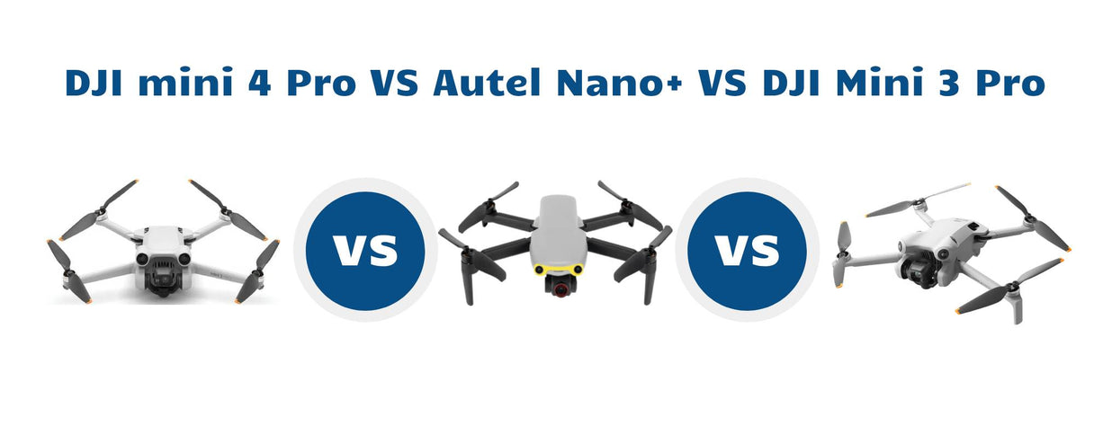 The Best Affordable 4K Drones: DJI Mini 4 Pro VS Autel EVO Nano+ VS DJI Mini 3 Pro