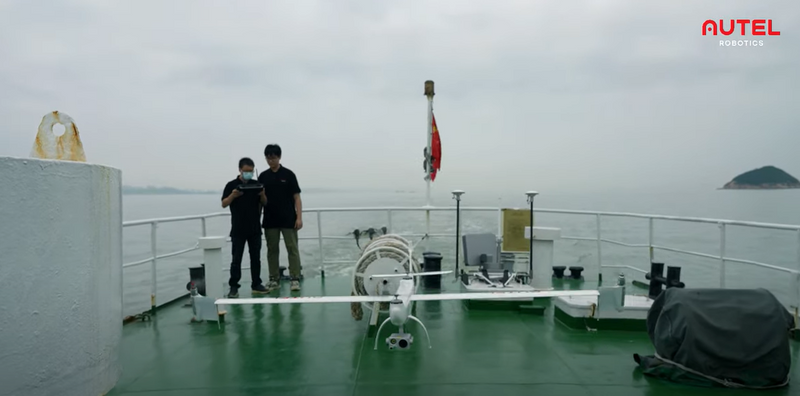 Autel Dragonfish Conducts Drone Maritime Search and Rescue Mission