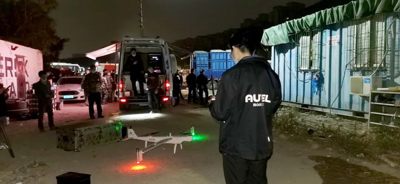 How is the Autel Dragonfish Drone Responding To Wildfires?