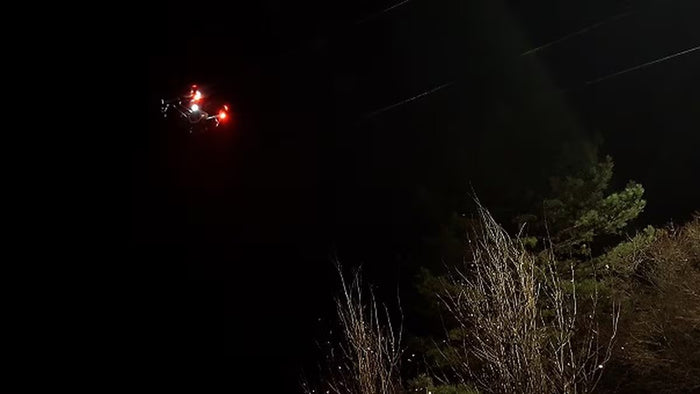 Drone Surveillance At Night