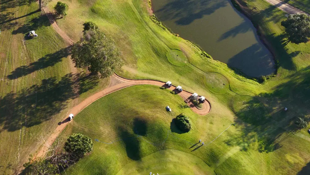 Drones services on Golf Course
