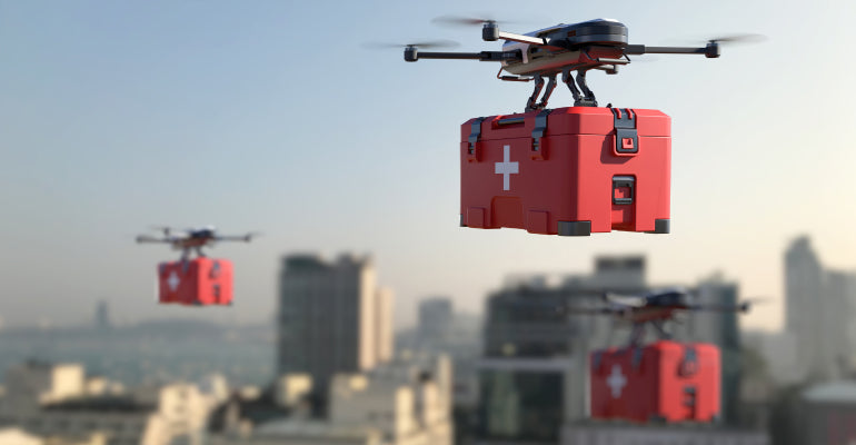 Drone Delivery of Medical Supplies