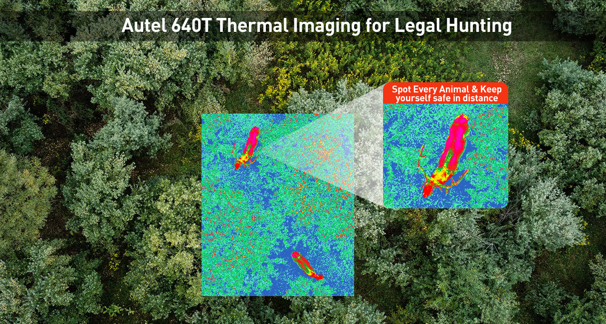Thermal Camera Hunting: EVO II 640t with 640*512 Thermal Camera Drone