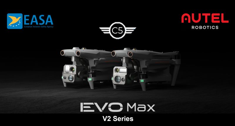 Autel EVO Max V2 Series Receives C5 Certification from EASA