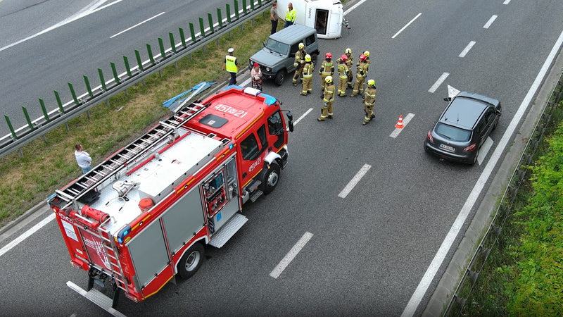 Drones in Firefighting - Autel Robotics Evo Lite 6K Enterprise with Volunteer Fire Brigade in Grójec