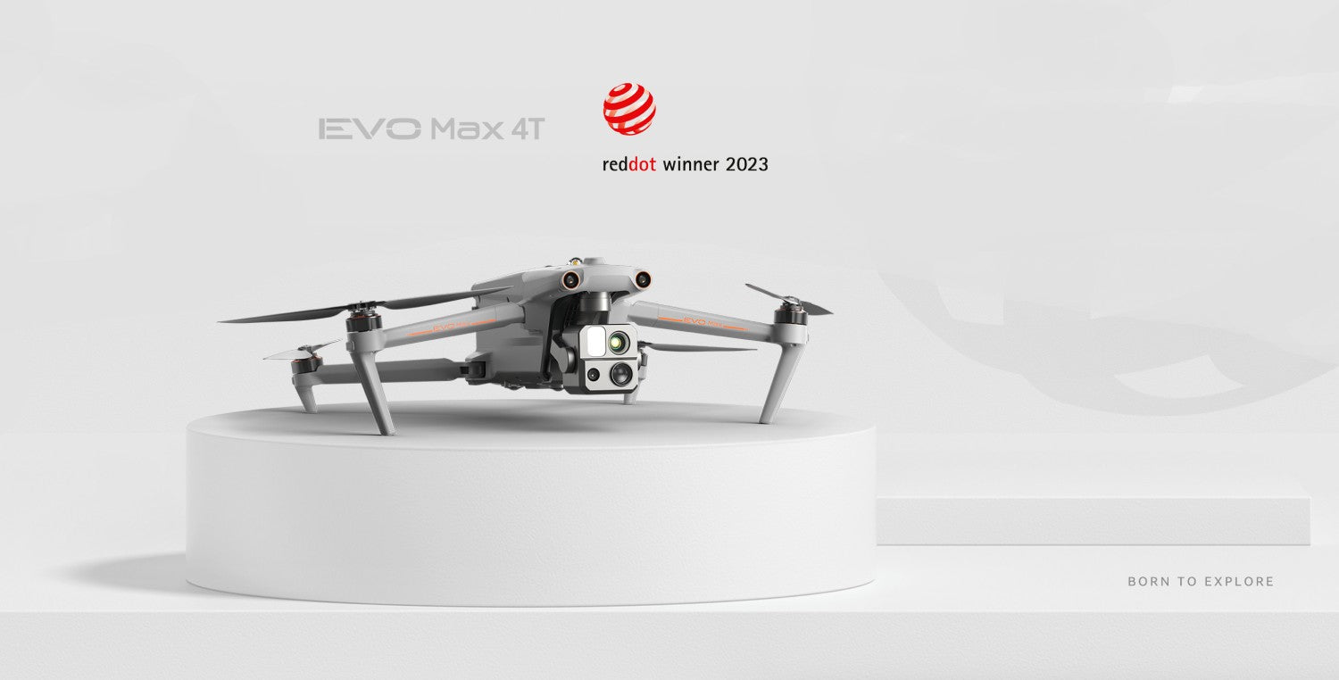 Autel EVO Max 4T Drone Wins 2023 Red Dot Design Award