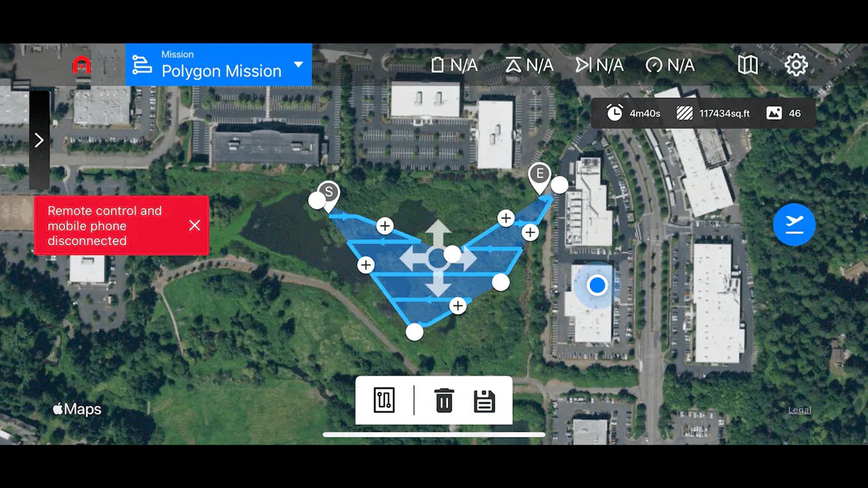 Autel Drone Map View