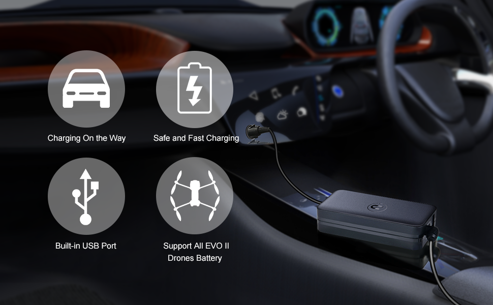 Autel EVO II Car Charger