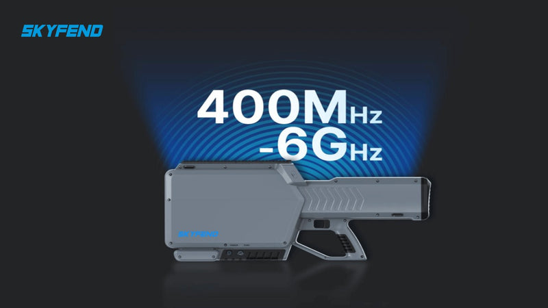 Full-Band Jamming Drone Gun (400MHz~6GHz)
