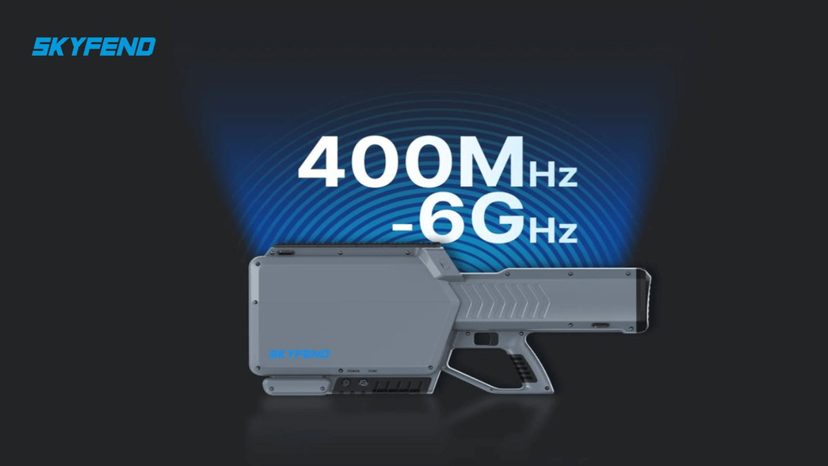Directional and Direction Finding 2.4G/5.8Ghz UAV Drone Jammer