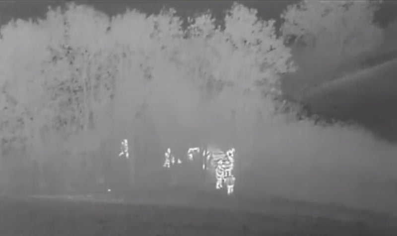 Police Catch Poacher With Thermal Camera Drone