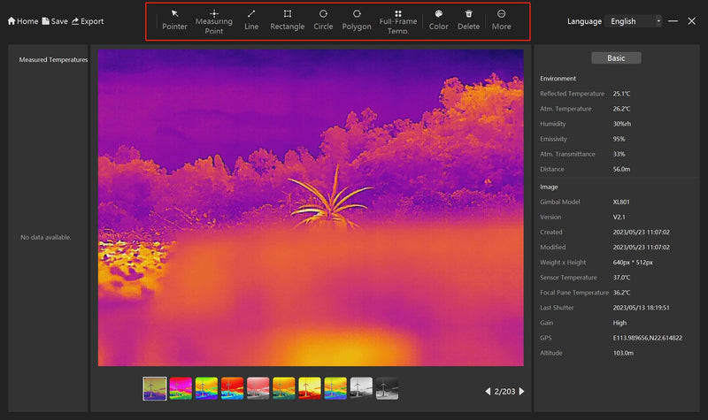 How To Use and Adjust The Thermal Settings of Autel 640T Series Drones?