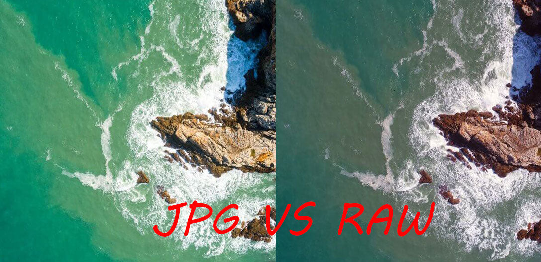 Drone Imaging: JPEG vs RAW