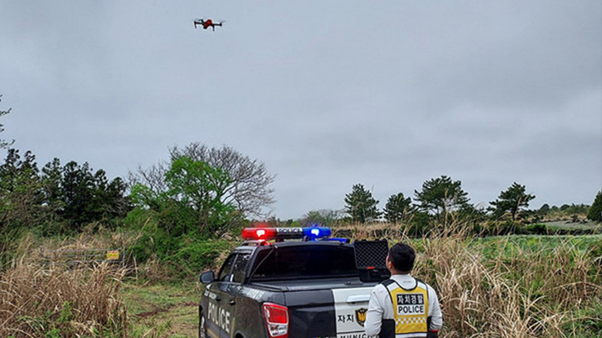 Police Drones With Thermal Cameras Help Locate Suspects