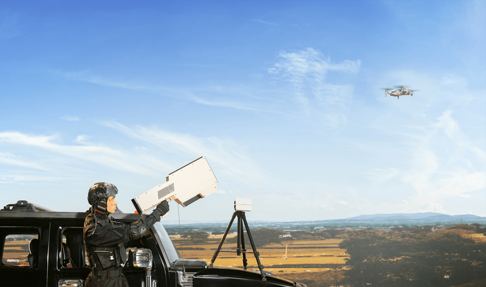 Long Range BVLOS Strikes Drone Jammer SkyfendHunter AFA100