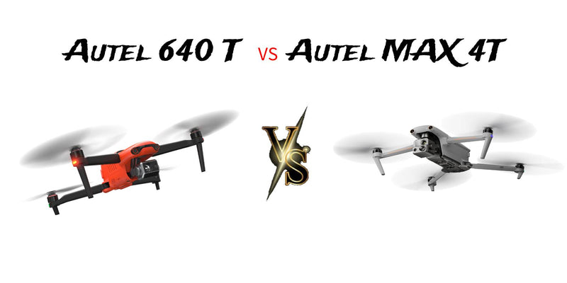 EVO II 640T VS EVO MAX 4T | Autel Thermal Drone Comparison