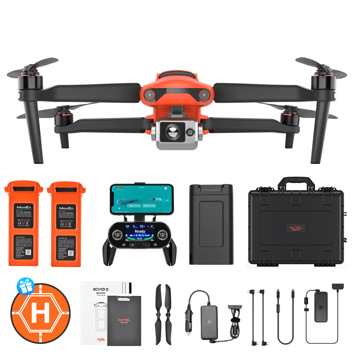 Autel Robotics EVO II Dual 640T V2 Thermal Drone Rugged Bundle