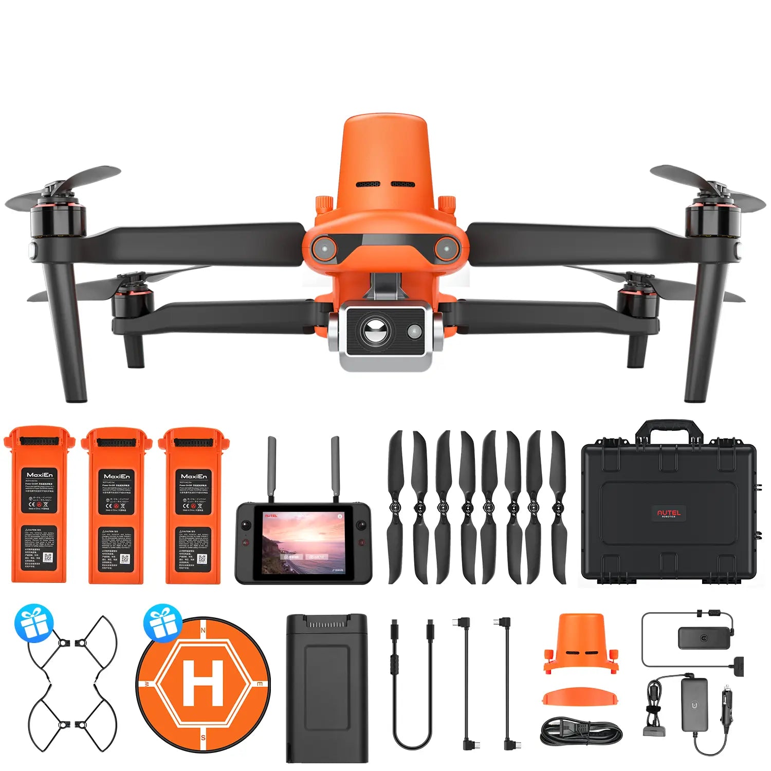 Autel Robotics EVO II Dual 640T RTK Thermal Drone Rugged Bundle V3