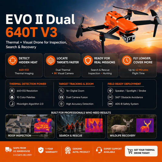 Why Choose Autel EVO II Dual 640T V3