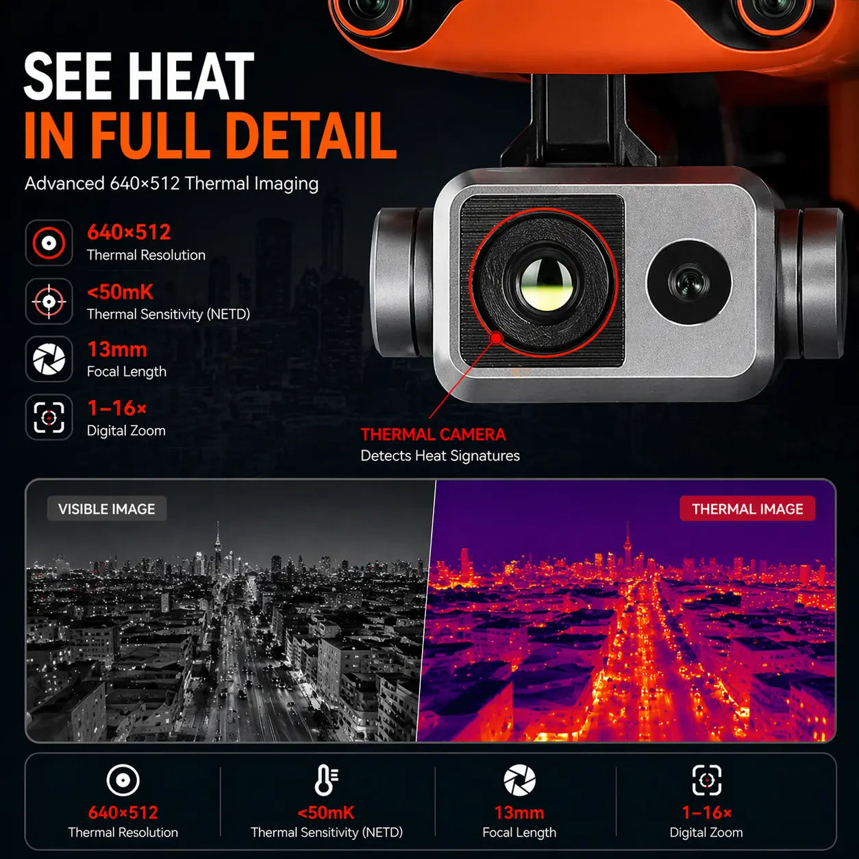 Autel EVO II Dual 640T V3 2026 Thermal Camera